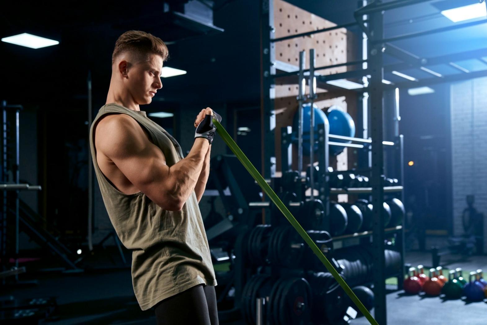 CrossFit safety equipment and training setup