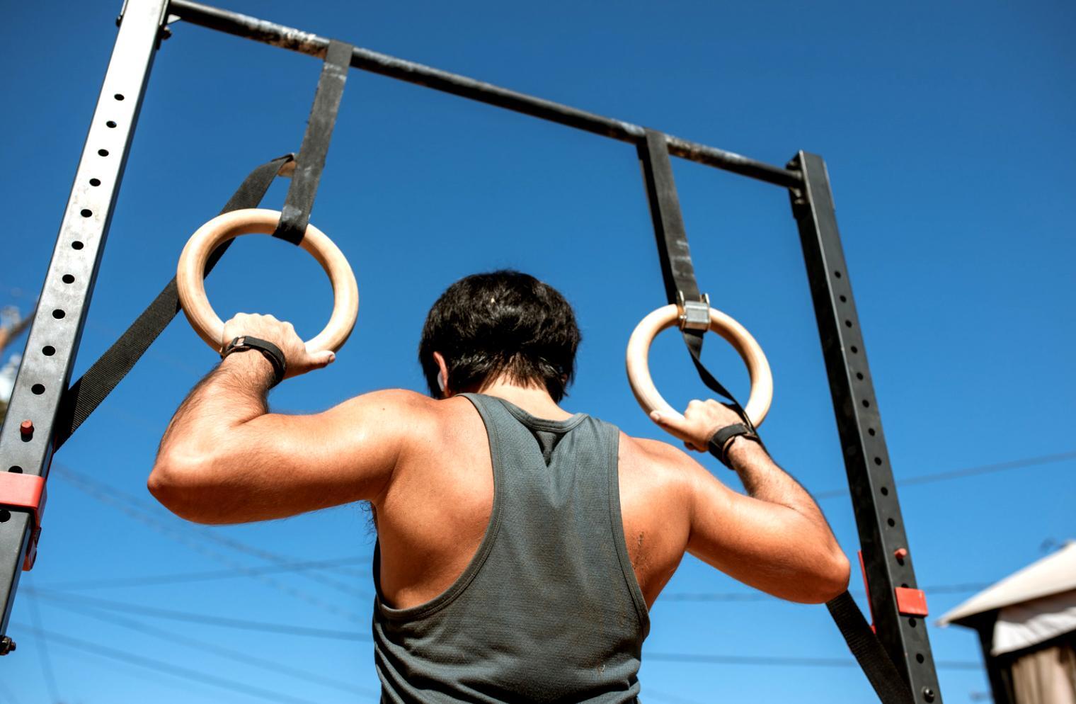 CrossFit training environment showing proper movement setup